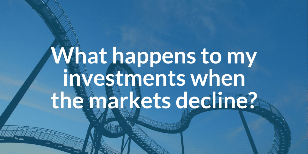 What happens to my investments when the markets decline? Harvest
