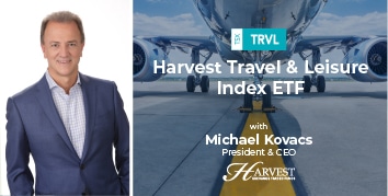 Harvest Travel & Leisure Index ETF with Michael Kovacs, President & CEO