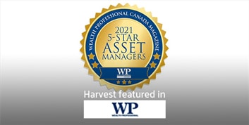 Harvest ETFs is proud to be named among Canada’s 5 STAR ASSET MANAGERS