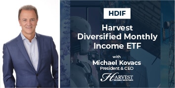 Harvest Diversified Monthly Income ETF (TSX:HDIF) with Michael Kovacs