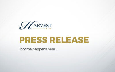 Harvest annonce le dépôt du prospectus préliminaire pour l'ETF Harvest Premium Yield Treasury