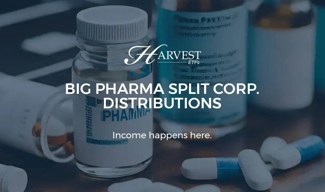 Harvest déclare les distributions de Big Pharma Split Corp. pour avril 2024
