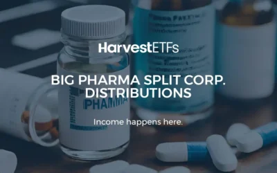 Harvest annonce les distributions de Big Pharma Split Corp. pour octobre 2024