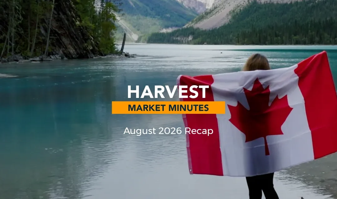 Résumé du marché d'août 2026 | Compte rendu du marché Harvest