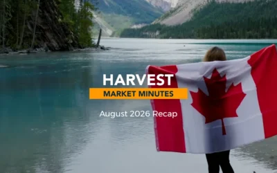 Résumé du marché d'août 2026 | Compte rendu du marché Harvest