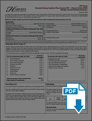 HPF Regulatory ETF Facts